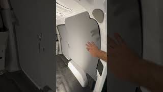 DuraTherm Wall Liner Installation in the Nissan NV200 [upl. by Meridith]