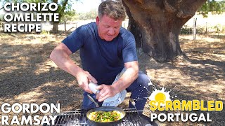 Gordon Ramsays Chorizo Omelette Recipe [upl. by Junette]