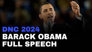 Obama DNC 2024  Barack Obama DNC 2024  DNC Convention 2024  DNC Speeches [upl. by Tertia]