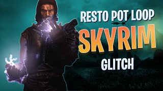 Skyrim Restoration Potion Loop Glitch UPDATED 2024 [upl. by Godfree]