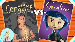 Coraline Graphic Novel vs Movie Analysis and Theories  The Fangirl [upl. by Ardekahs]