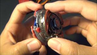 Beyblade XTS Stealth Battlers LDRAGO ENERGY DRAIN unboxing  demo [upl. by Rand450]