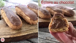 Recette des éclairs au chocolat [upl. by Corella]