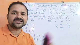 Post Correspondence Problem with 2 examples  PCP  FLAT  TOC  Theory of Computation [upl. by Nedak]