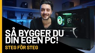 Så bygger du din egen PC steg för steg  Komplettse [upl. by Ellehctim755]