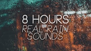 Real Rain Sounds With Undisturbed Sleep For 8 Hours  Black Screen [upl. by Kelsey]