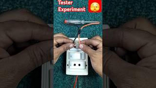 Tester Experiment electrical tester electric [upl. by Aznerol]