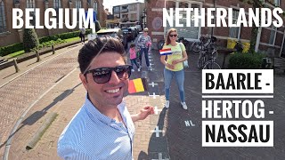 Baarle  Hertog  Nassau Fascinating Enclave Town 🇧🇪 🇳🇱 [upl. by Nomzaj]