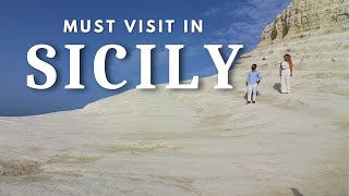 TWO MUST VISIT PLACES IN SICILY  Scala dei Turchi amp The Valley of Temples [upl. by Iverson221]