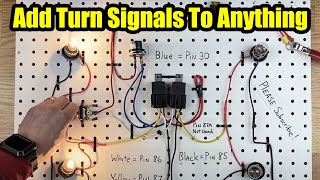 How To Wire a Turn Signal Flasher Relay Directional Blinker on a Car  Truck  ATV  Motorcycle [upl. by Klepac270]