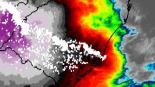 URGENTE MAIS TEMPORAIS ACAMINHO DO RS 05 E 06 AGOSTO 2024 [upl. by Ahsikam492]