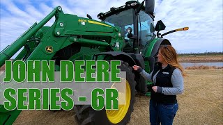 The John Deere 6R Series MidSize Tractors [upl. by Ecydnarb]