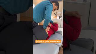 Sciatica pain chiropractic treatment trending shortfeed trend [upl. by Annoiek631]