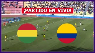 🔴 BOLIVIA vs COLOMBIA EN VIVO ⚽ ELIMINATORIAS SUDAMERICANAS  FECHA 9  LA SECTA DEPORTIVA [upl. by Daughtry]