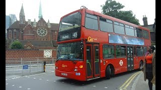 FULL ROUTE VISUAL Route 405 West Croydon  Redhill [upl. by Eitteb]