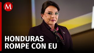 Honduras rompe tratado de extradición con EU por quotintromisiónquot en asuntos internos [upl. by Eeliab]