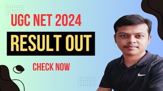 UGC NET Result 2024 Release  UGC NET 2024 Result  UGC NET Result 2024 Out [upl. by Veda]