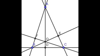 Construction of altitudes of a triangle GeoGebra Activity [upl. by Acnairb]