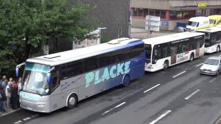 Remscheid Pro Erdogan Anhänger fahren zur Demo 31072016 [upl. by Vilma501]