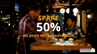 Der Schlemmerblock – Spare 50 bei deinem nächsten Restaurantbesuch [upl. by Zach924]