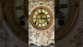 1880s Ansonia Mantle Clock [upl. by Yruoc]