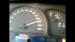 OPEL VECTRA 20 CDX 140 BEYGİR HIZ DENEMESİ 260 KM [upl. by Abie]