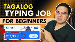 Legit Typing Job na Tagalog for Beginners 2024 Gcash Payout [upl. by Enilorac658]