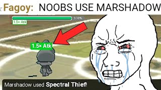 DONT BOOST INFRONT OF MARSHADOW  Pokemon Showdown [upl. by Sardella]