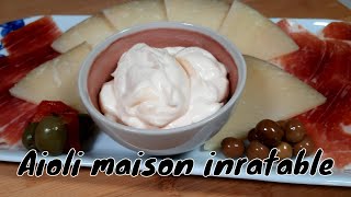 Recette de laioli maison inratable  home delicious Aioli [upl. by Adiari270]