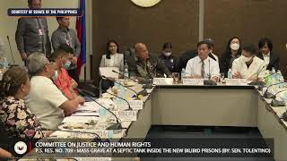 Senate hearing on missing Bilibid prisoner [upl. by Yxel]