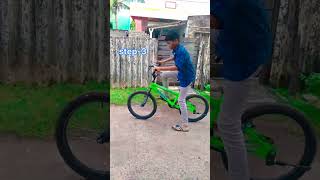 how to stoppie cycle tutorial in 17 Seconds subscribe for more ✅💯 viral cyclestunt [upl. by Ettelra]