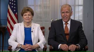 US Senators Jeanne Shaheen and Thom Tillis [upl. by Aicil102]