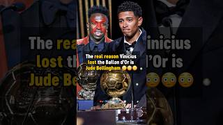 Vini lost the Ballon d’Or because of Bellingham 😳 [upl. by Iduj]