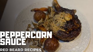 PEPPERCORN SAUCE  Best peppercorn sauce recipe [upl. by Caril703]