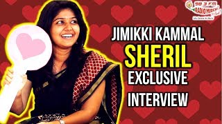 Jimikki kammal girl Sheril dance and interview with Radio Mirchi RJ Anand [upl. by Eustasius]