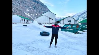 Manali  4 Jan 2024 mountains snowfall [upl. by Aseela]