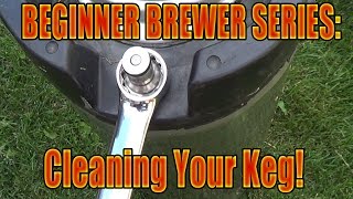 Cleaning Your New Keg Brewing 101 [upl. by Terti]