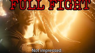 JUSTICE LEAGUE SNYDER CUT BLACK SUPERMAN VS STEPPENWOLF FINAL BATTLE  FULL FIGHT [upl. by Isla]