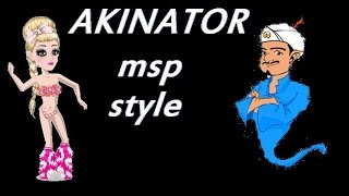 akinator msp style [upl. by Eelek]