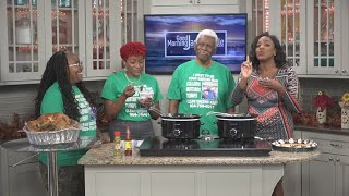 Greens Man of viral Jacksonville TikTok dishes out tips on cooking collard greens on GMJ visit [upl. by Warfore74]