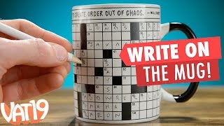 Crossword Puzzle Coffee Mug [upl. by Bethena]