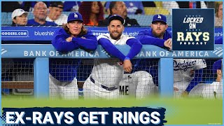 Kevin Kiermaier Tyler Glasnow amp Other ExRays Get World Series Rings  Locked On Rays [upl. by Lavery]