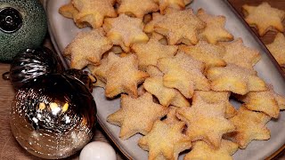 Schmandplätzchen  Teig ohne Zucker  Easy Christmas Cookie Recipe [upl. by Mahtal27]