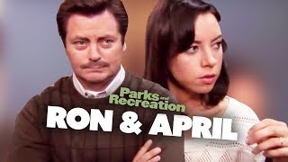 Best of Ron amp April  Parks and Recreation  Comedy Bites [upl. by Yreva]