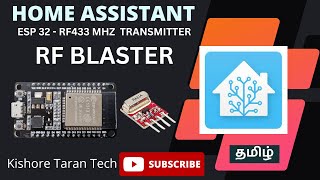 Home Assistant  RF Blaster Tamil [upl. by Hembree]