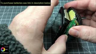 How to change  replace the battery in a Nextbase Dashcam Dash Cam 212 amp 212 Lite [upl. by Harneen512]