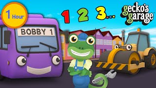 The Best of Geckos Garage  Learning Videos For Toddlers  Trucks For Children [upl. by Pattison]