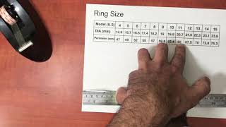 The Easiest and Fastest way to know your Ring size [upl. by Suivatra]