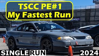 My Fastest Run TSCC PE1  SN95 Mustang [upl. by Namara]