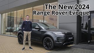 The New 2024 Range Rover Evoque  First Look  Interior amp Exterior  P300e Dynamic SE  Terlouw JLR [upl. by Alekat]